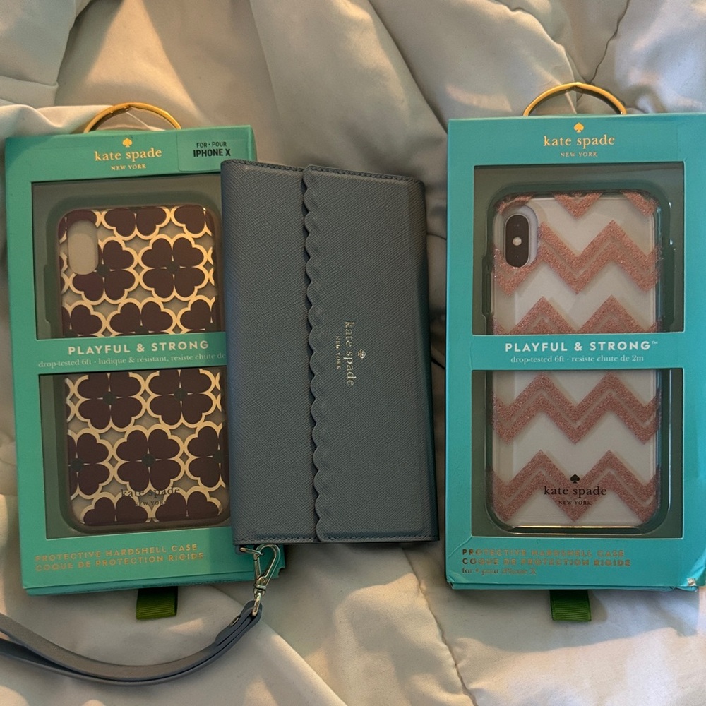 Kate spade 3 phone cases